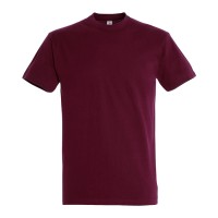 T-SHIRT M/MANGA IMPERIAL BORDEAUX 